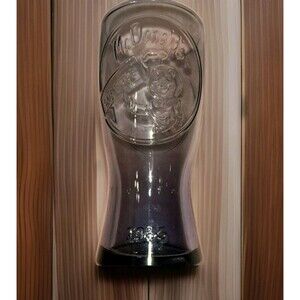 Vintage 1955 McDonald’s Speedee Purple Drinking Glass Collectible Glassware